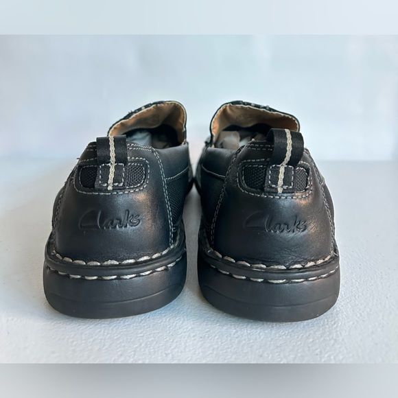 Clarks mens Lambeth Loafer, Black Leather, Size 9.5M - Picture 4 of 11